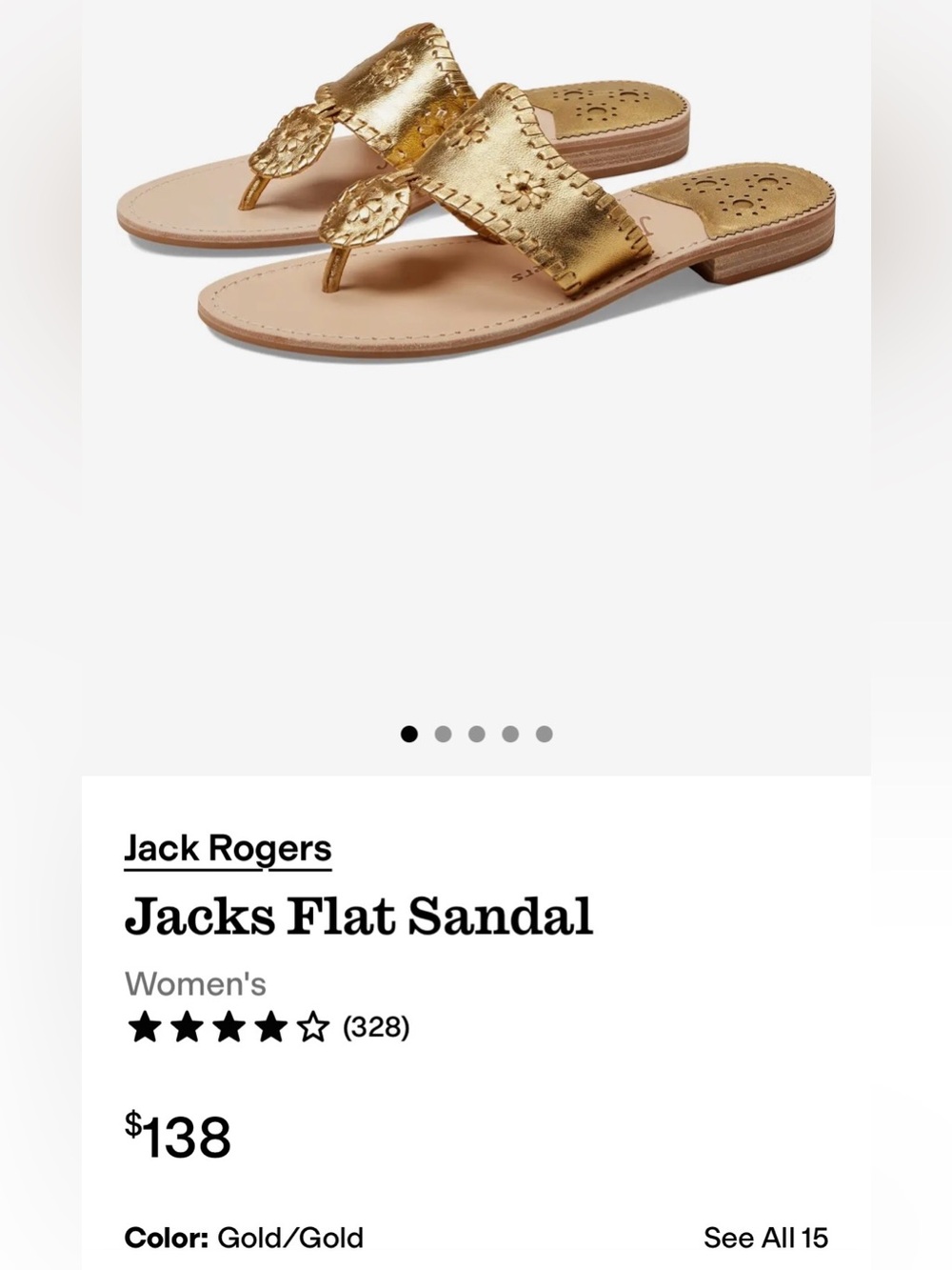 NIB JACK ROGERS LEATHER FLAT SANDAL IN COLOR MAN-MANGO WOMENS SIZE 8.5 - Picture 10 of 10